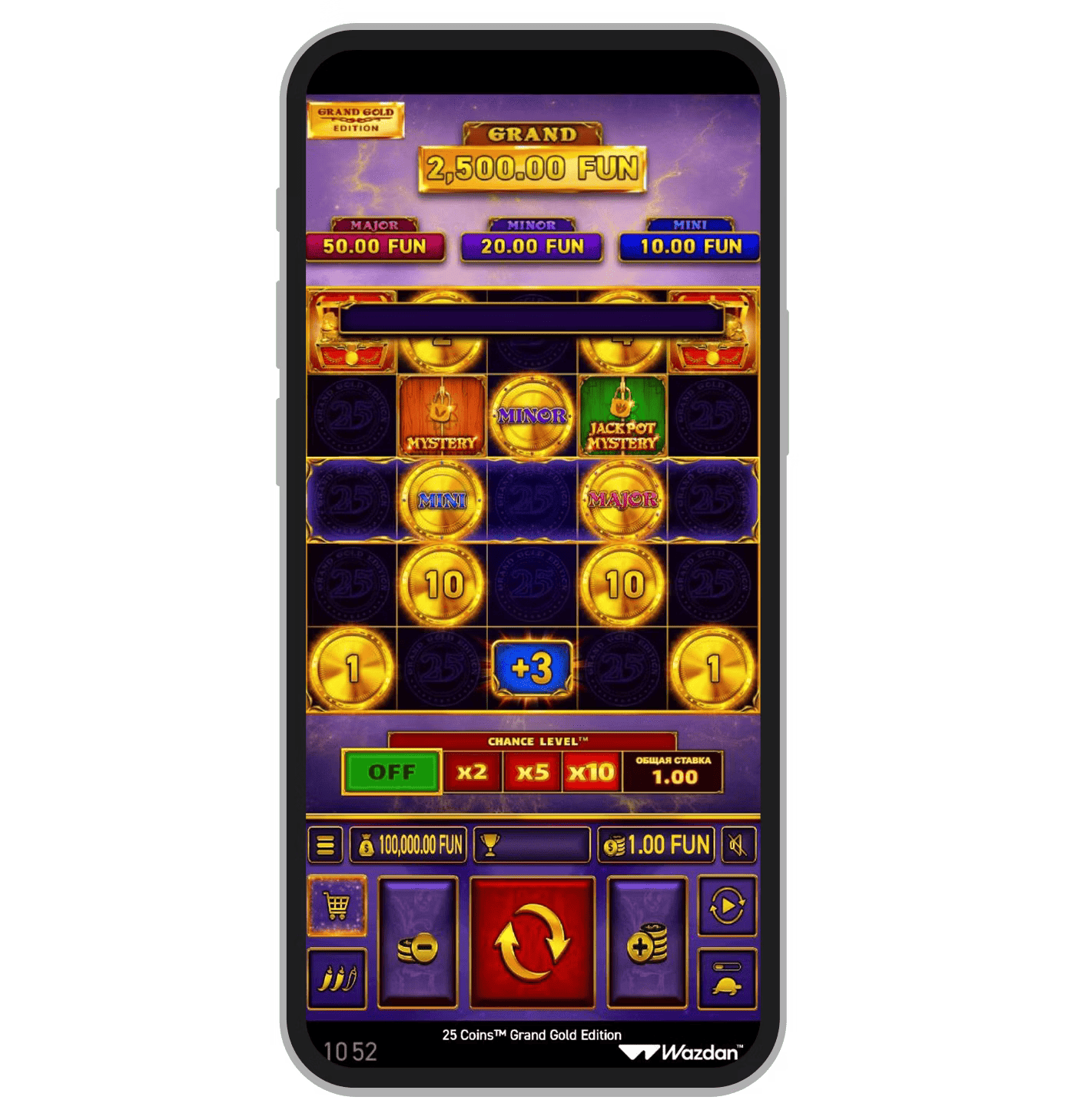 Демо 25 Coins Grand Gold Edition