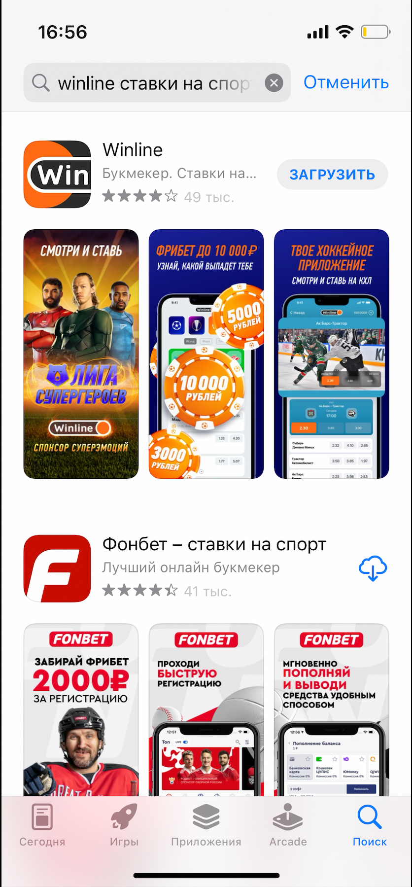 Мобильное приложение в App Store