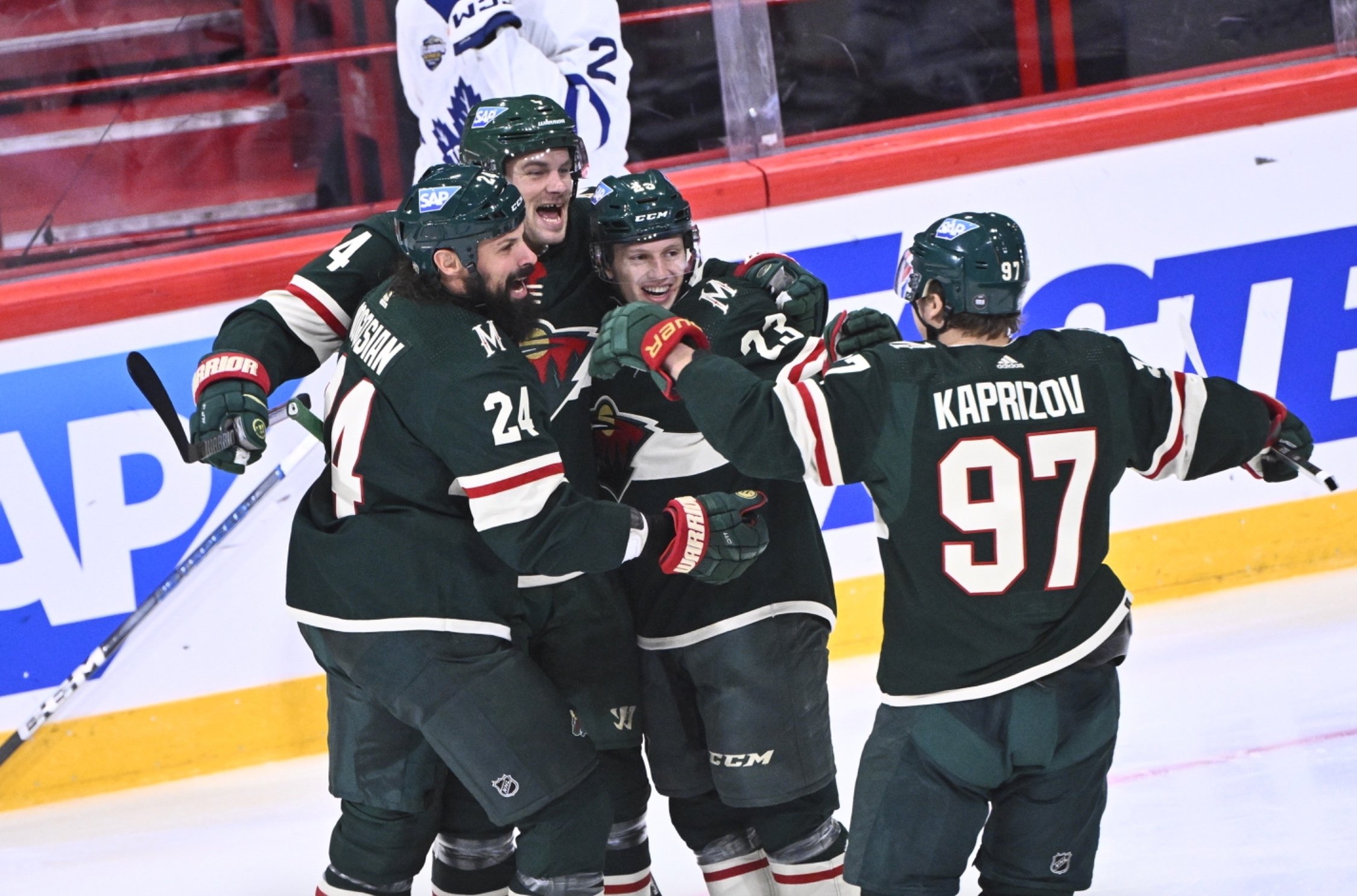 Капризов поднялся на второе место в списке лучших снайперов в истории «Миннесоты».