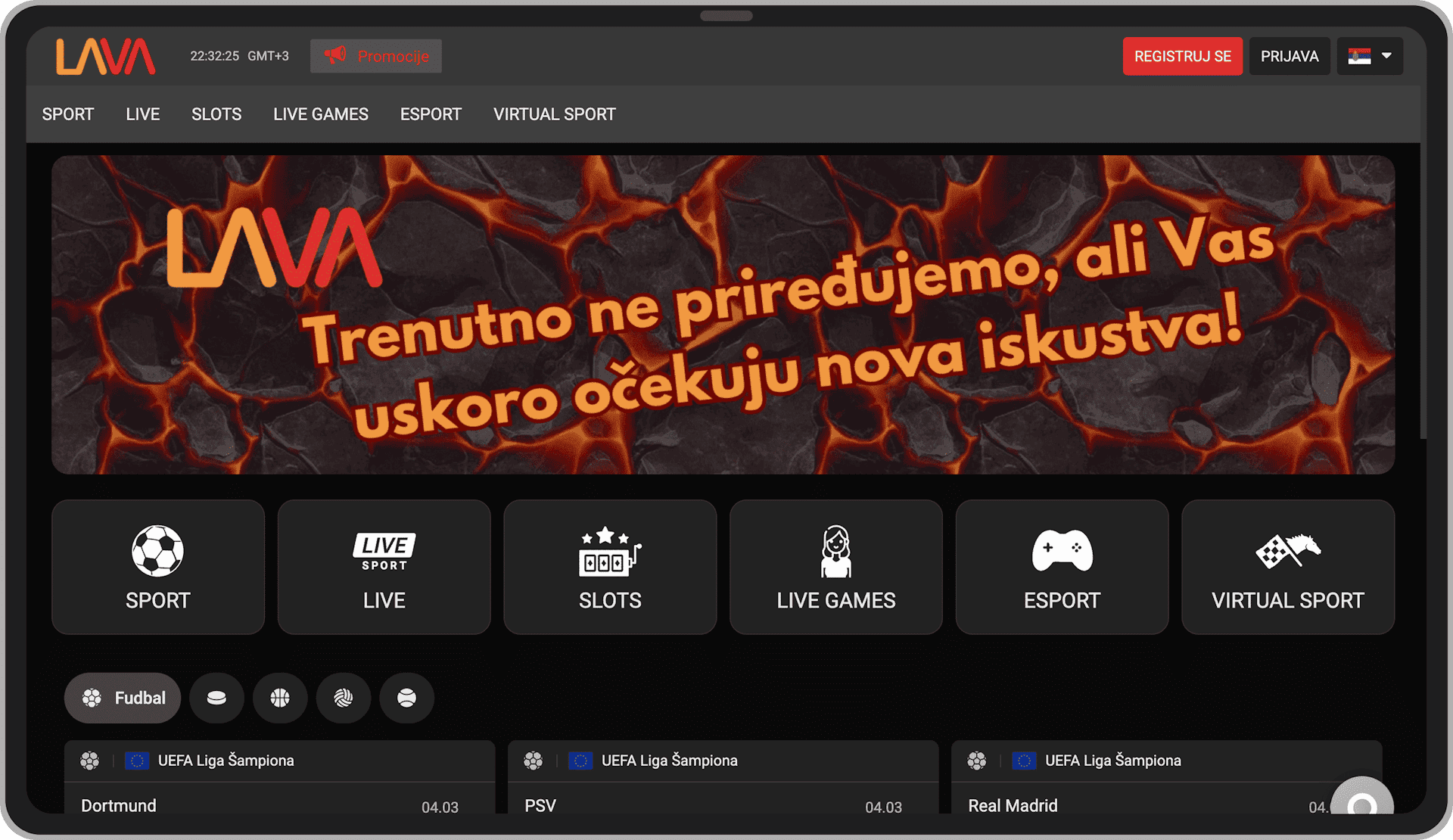 Sajt LavaBet
