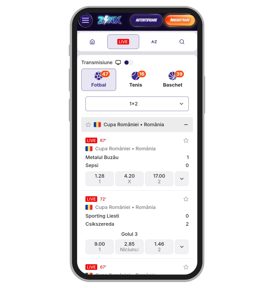 Pariuri live pe fotbal
