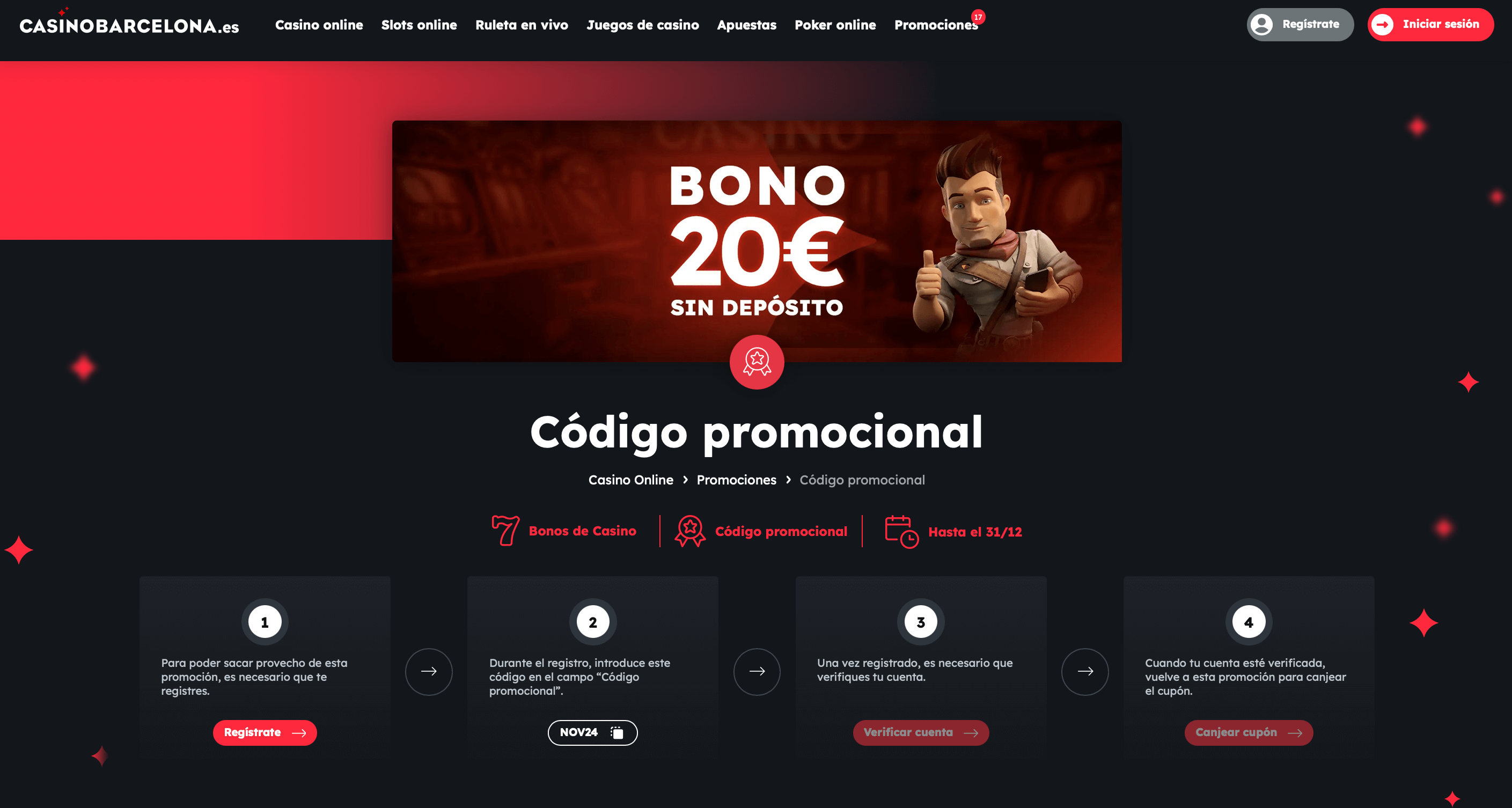 Bono de Casino Barcelona