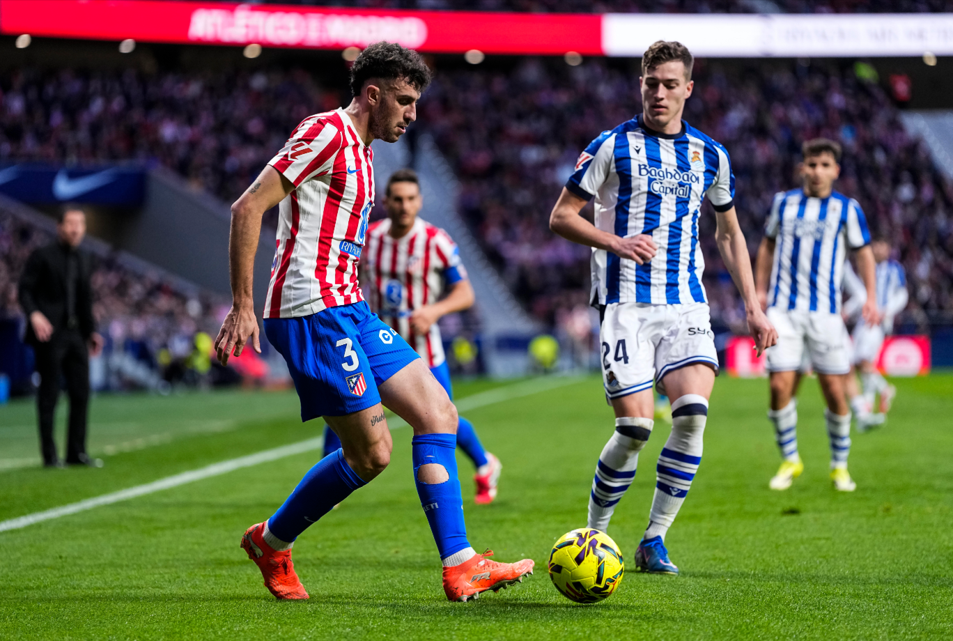 «Атлетико» вырвал победу у «Реала Сосьедад» с Захаряном в матче Ла Лиги.