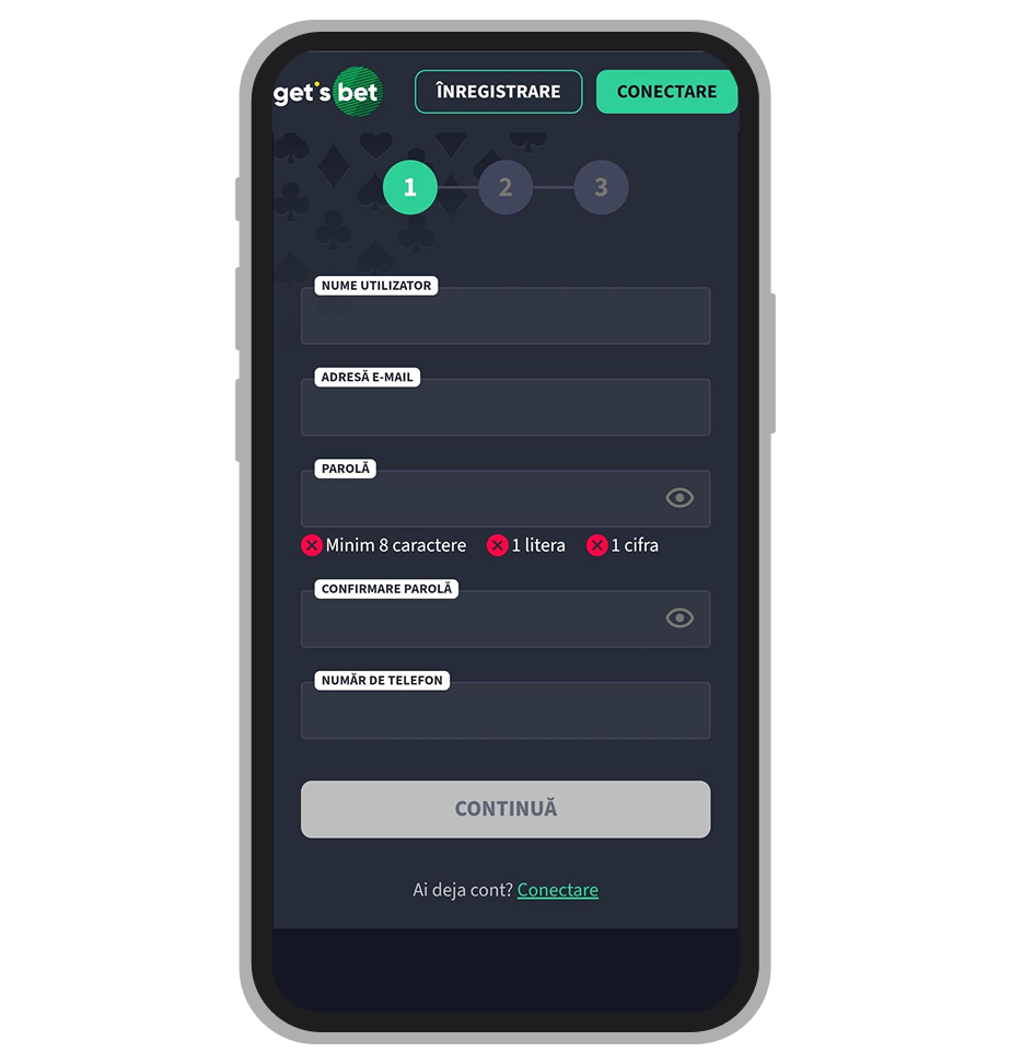 Formular înregistrare