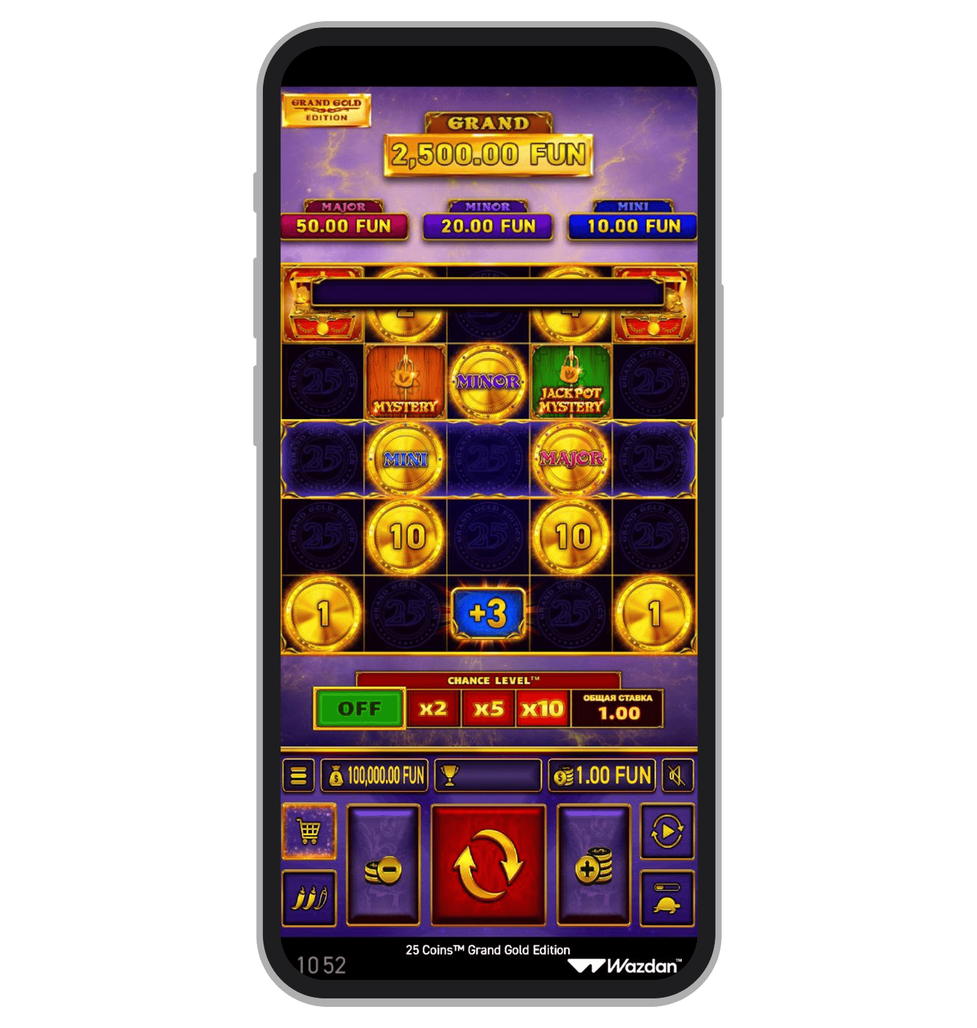 Демо 25 Coins Grand Gold Edition