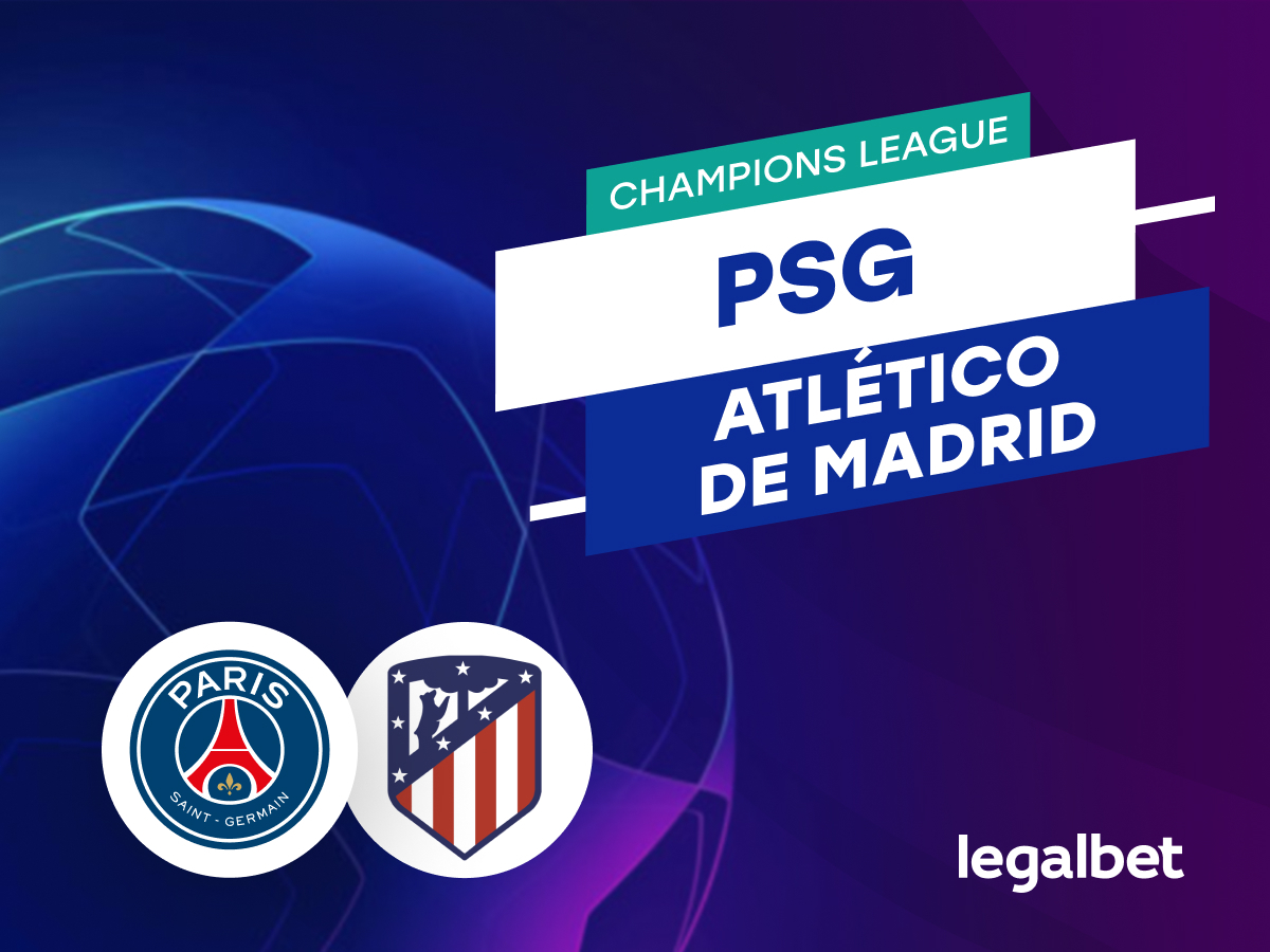 Legalbet.es: Pronósticos PSG vs Atlético de Madrid 06/11/2024.