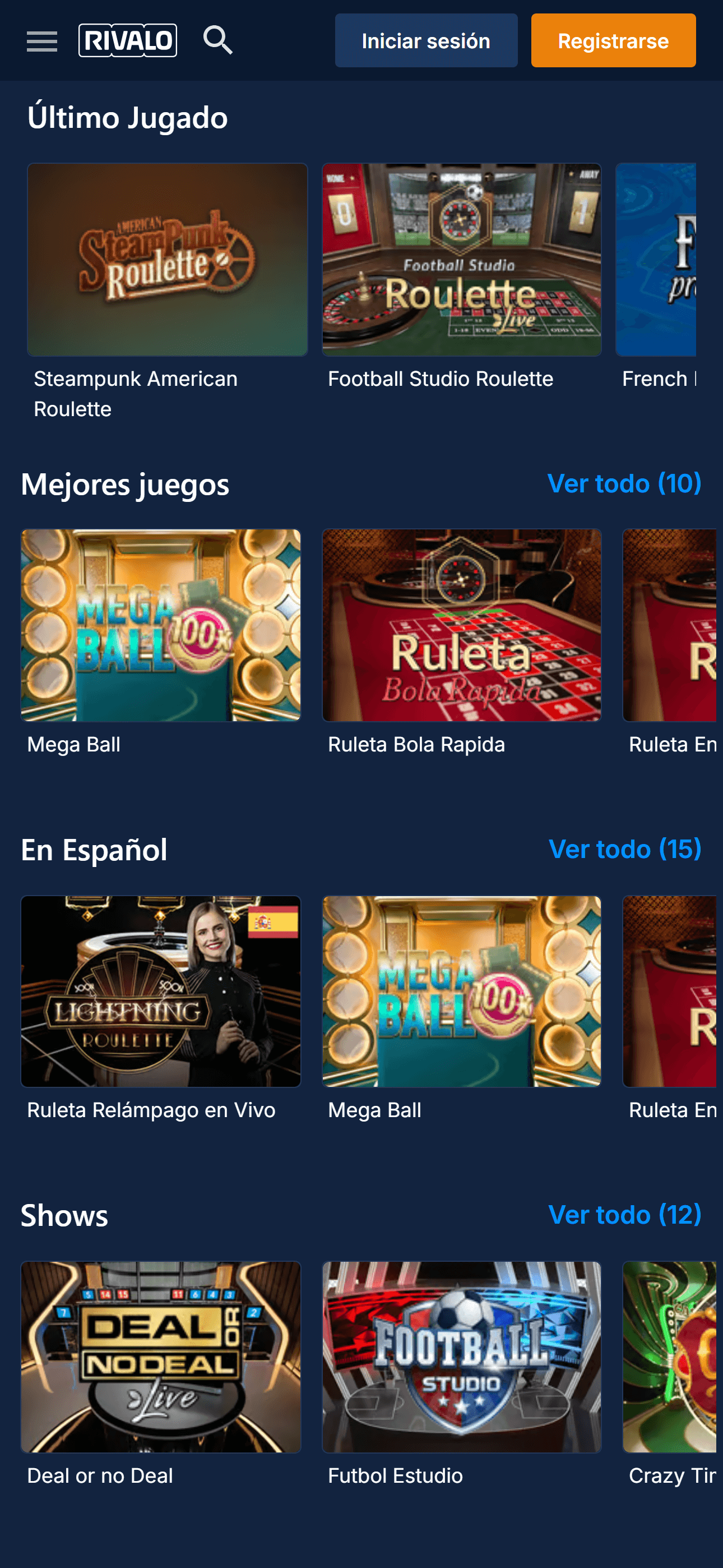 Casino en vivo