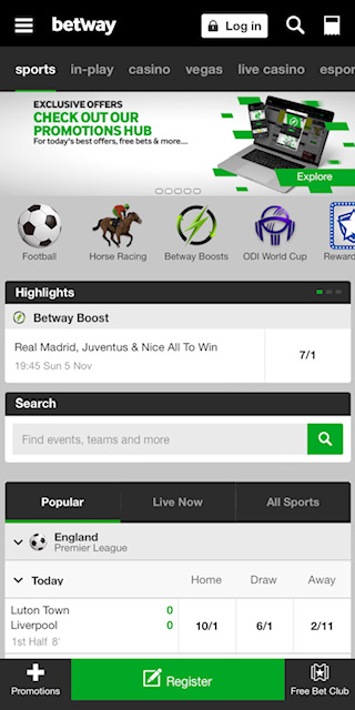 Betway Betting App