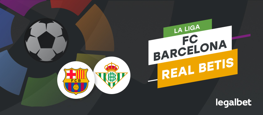 Apuestas y cuotas Barcelona - Betis, La Liga 2020/21
