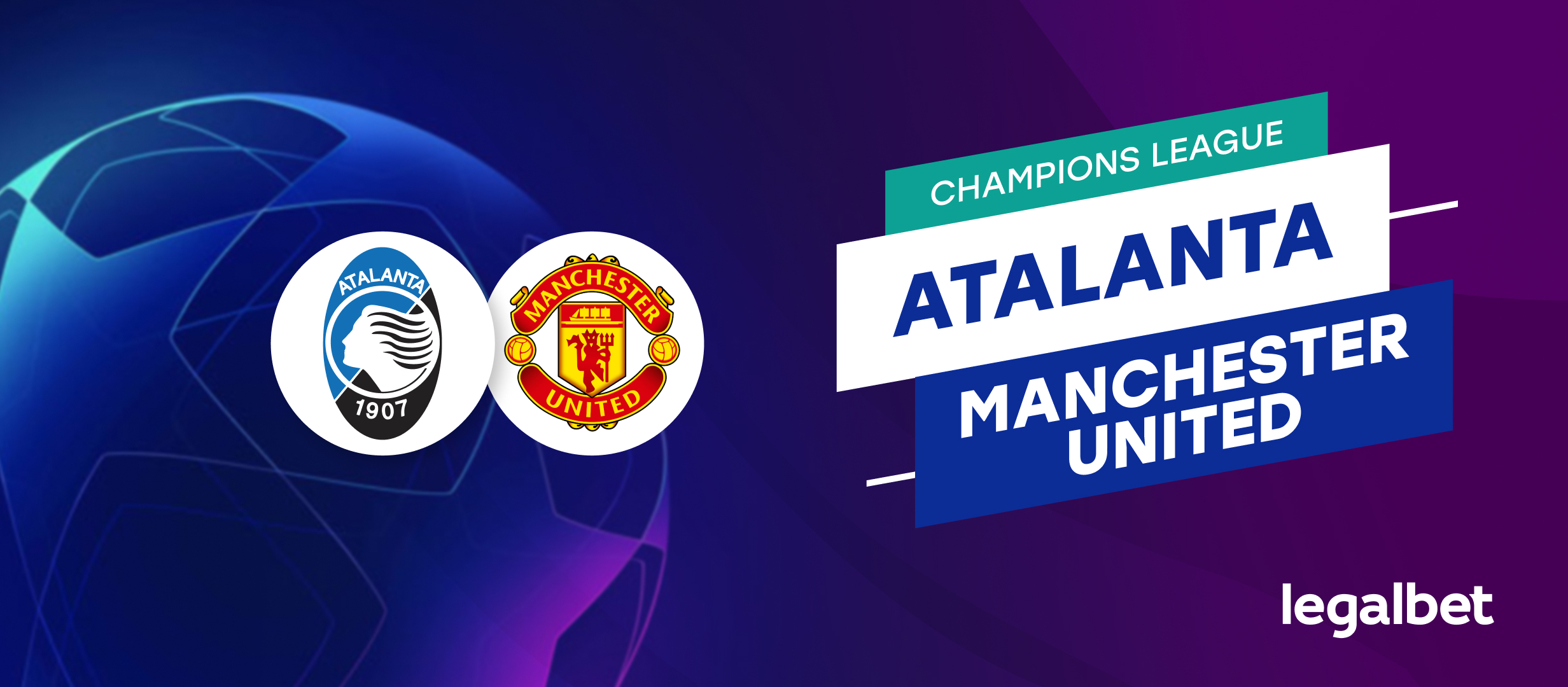 Apuestas y cuotas Atalanta - Manchester United, champions League 2021/22