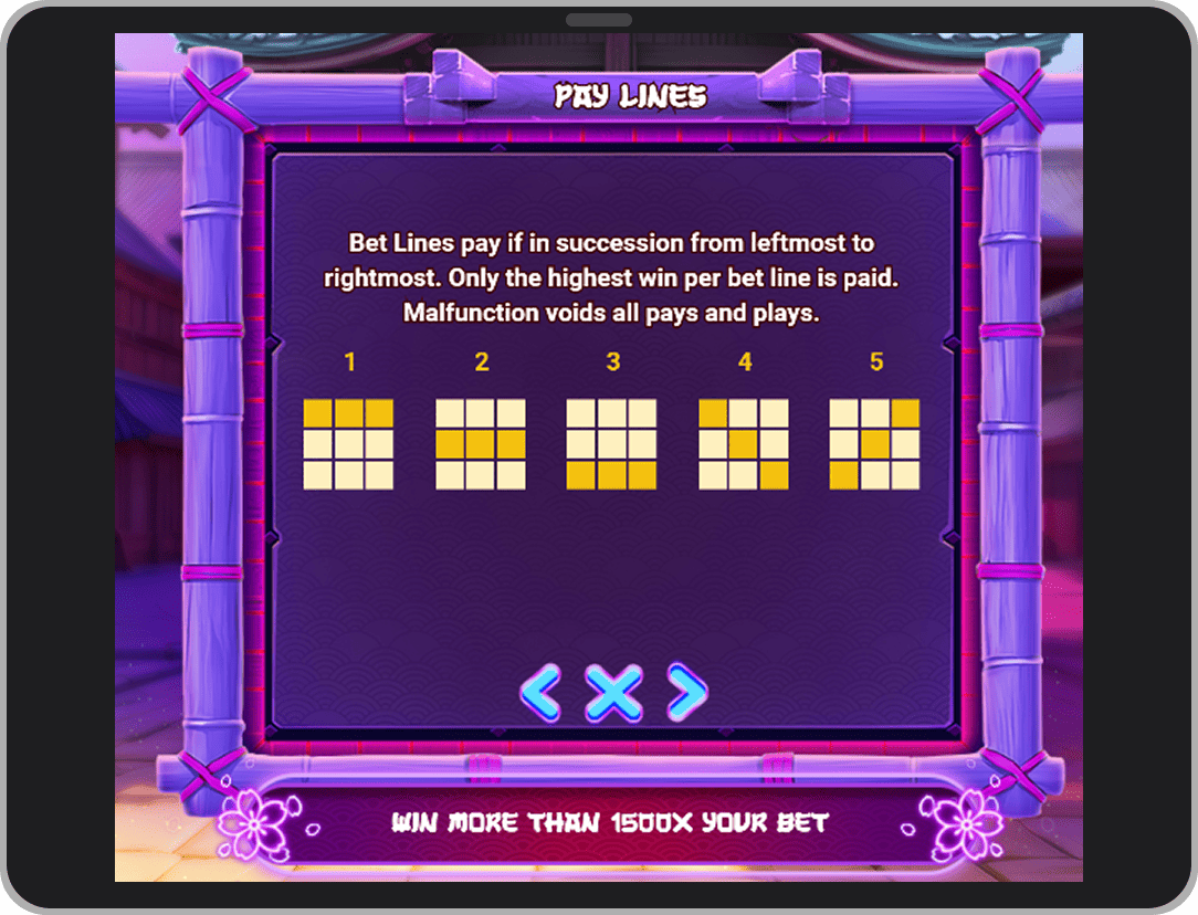 Линии выплат