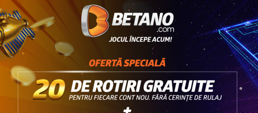 Bonus Betano Casino fara depunere 21-26.04.2021