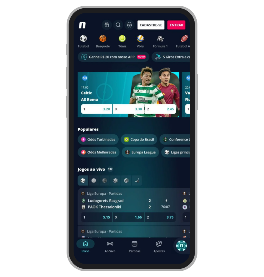 Novibet app esportivo 