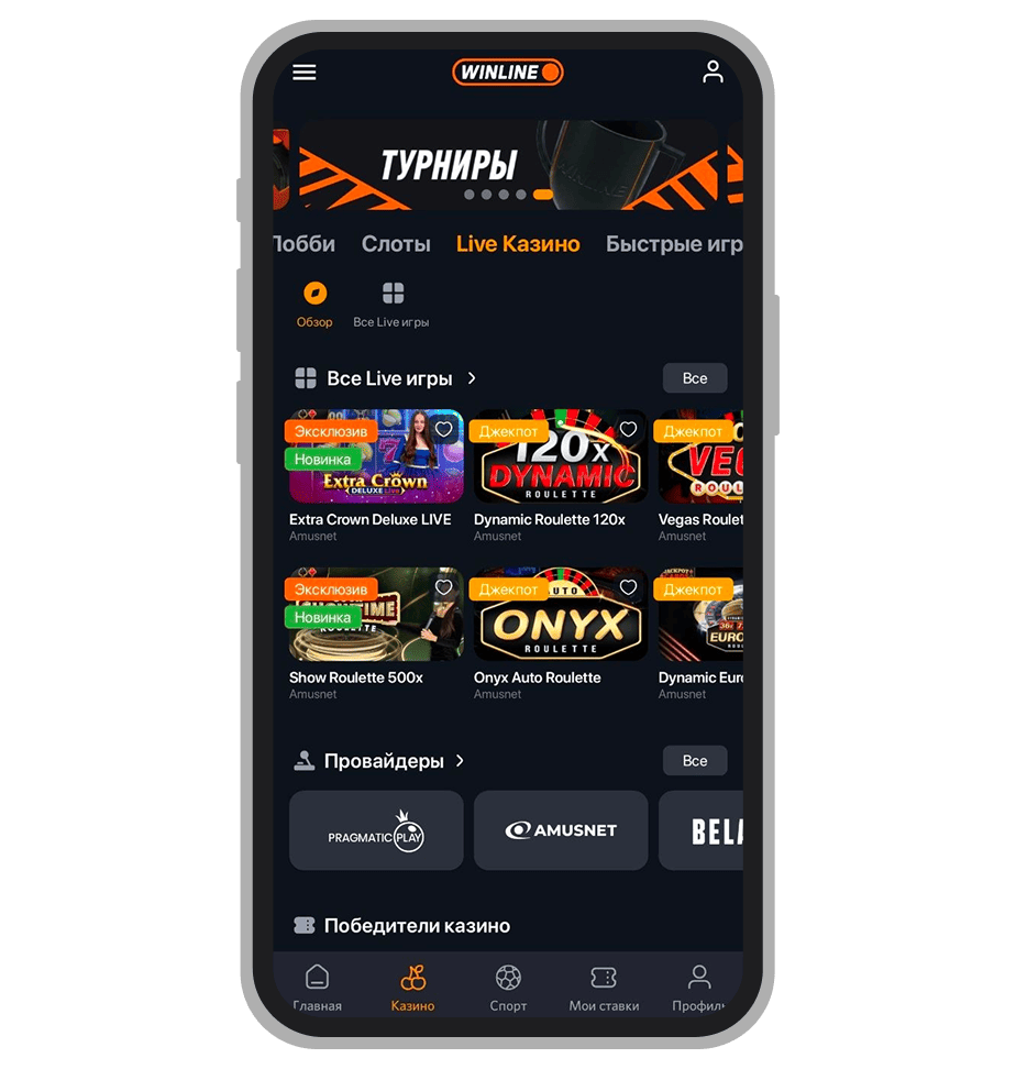 Live casino