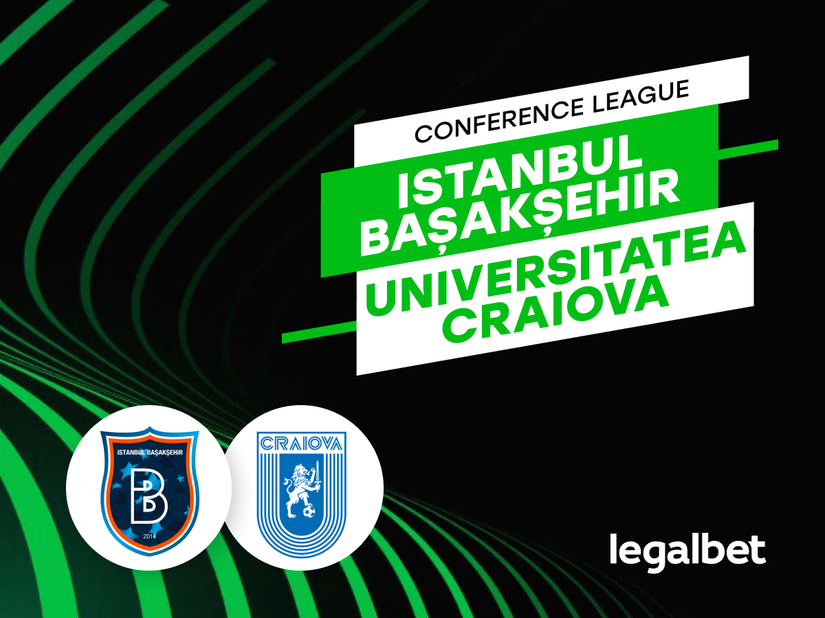Istanbul Basaksehir – Universitatea Craiova, ponturi pariuri preliminarii Europa Conference League