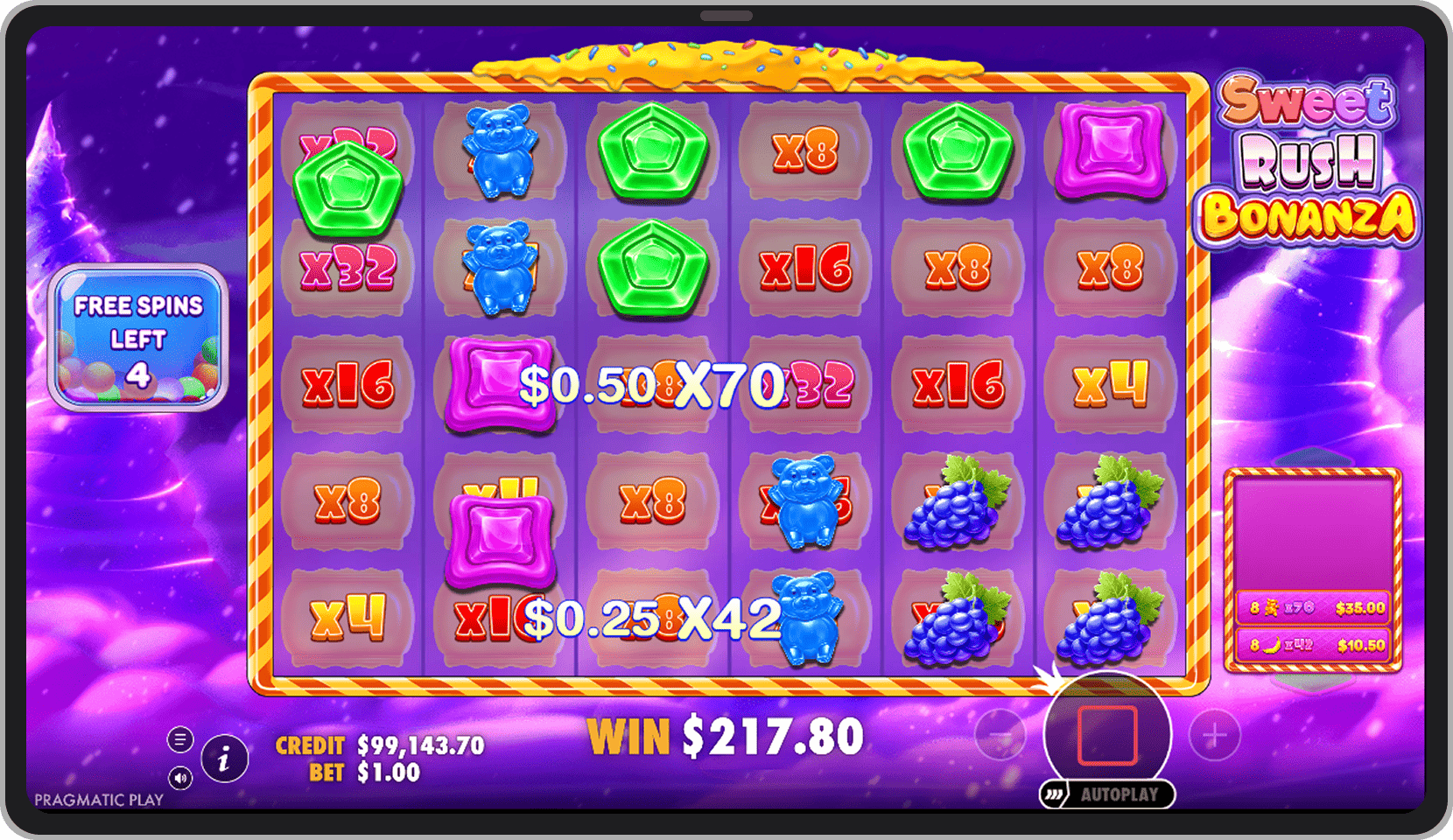 Bonus mode