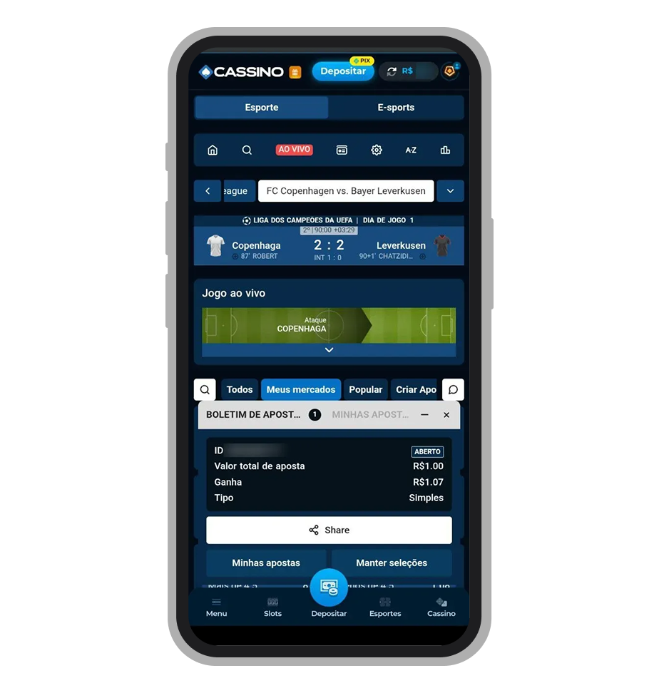 Aposta feita é só aguardar o resultado