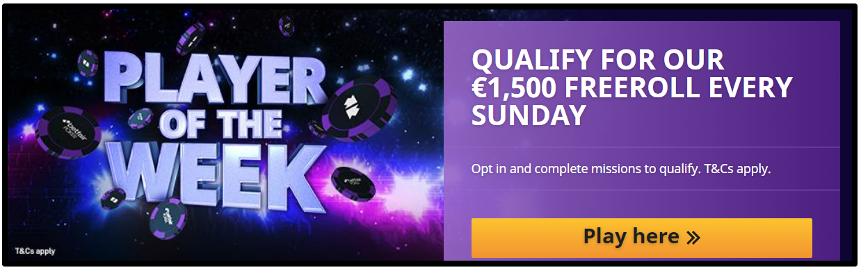 Betfair Poker has a large number of bonus offers.