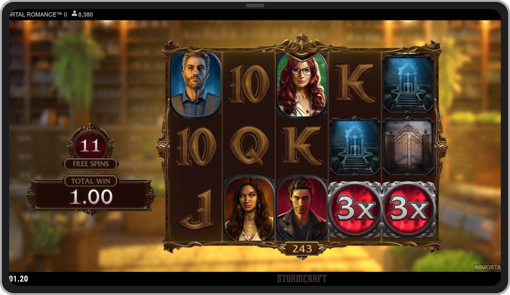 Бонусный режим «Amber Free Spins»