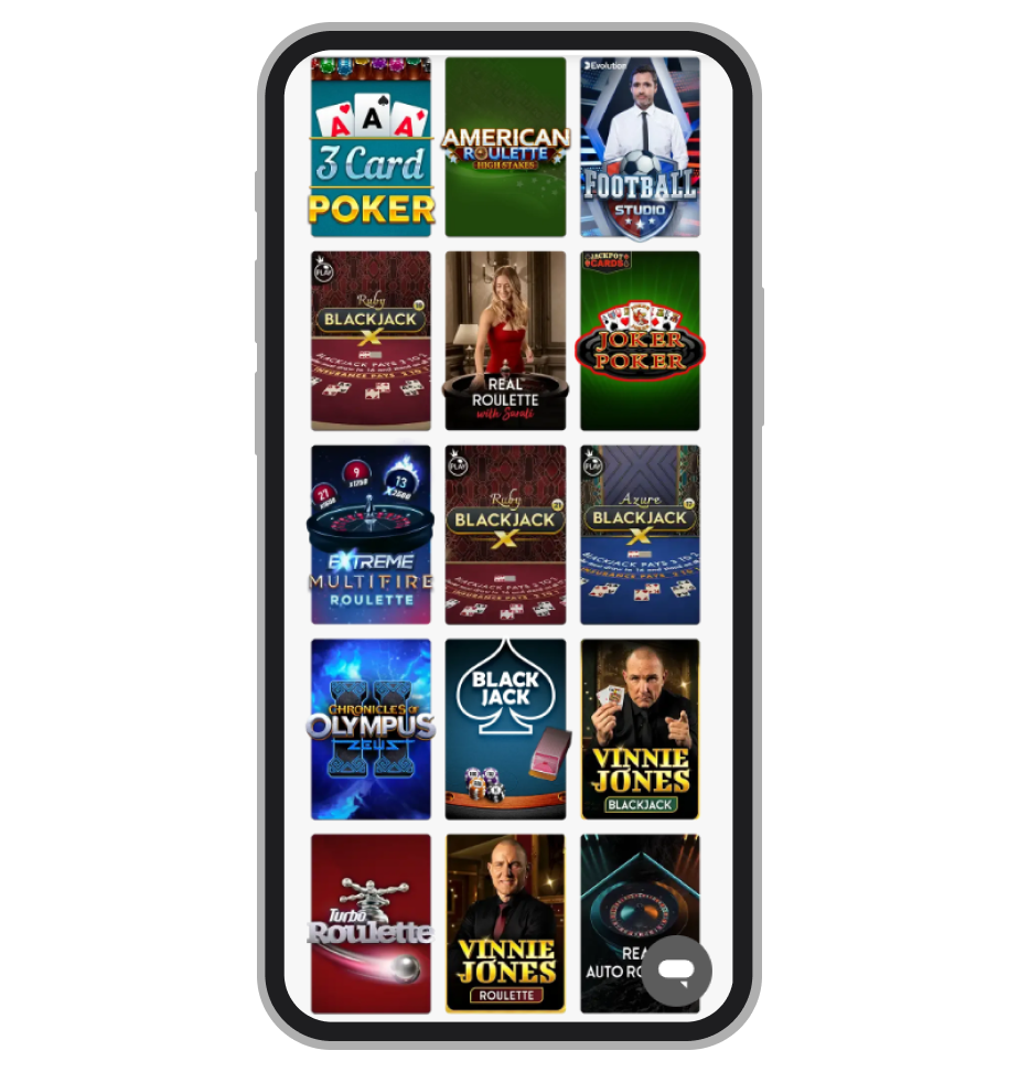 Jocuri de masă Luck Casino