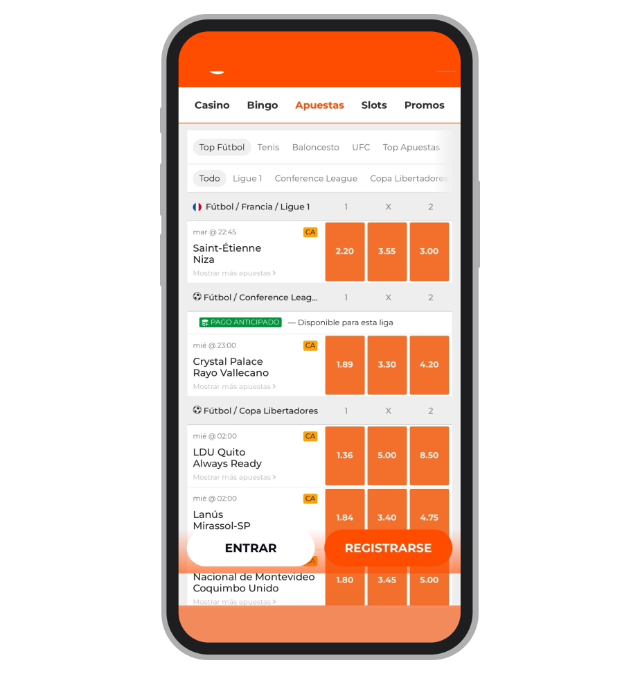 Selección de apuestas deportivas