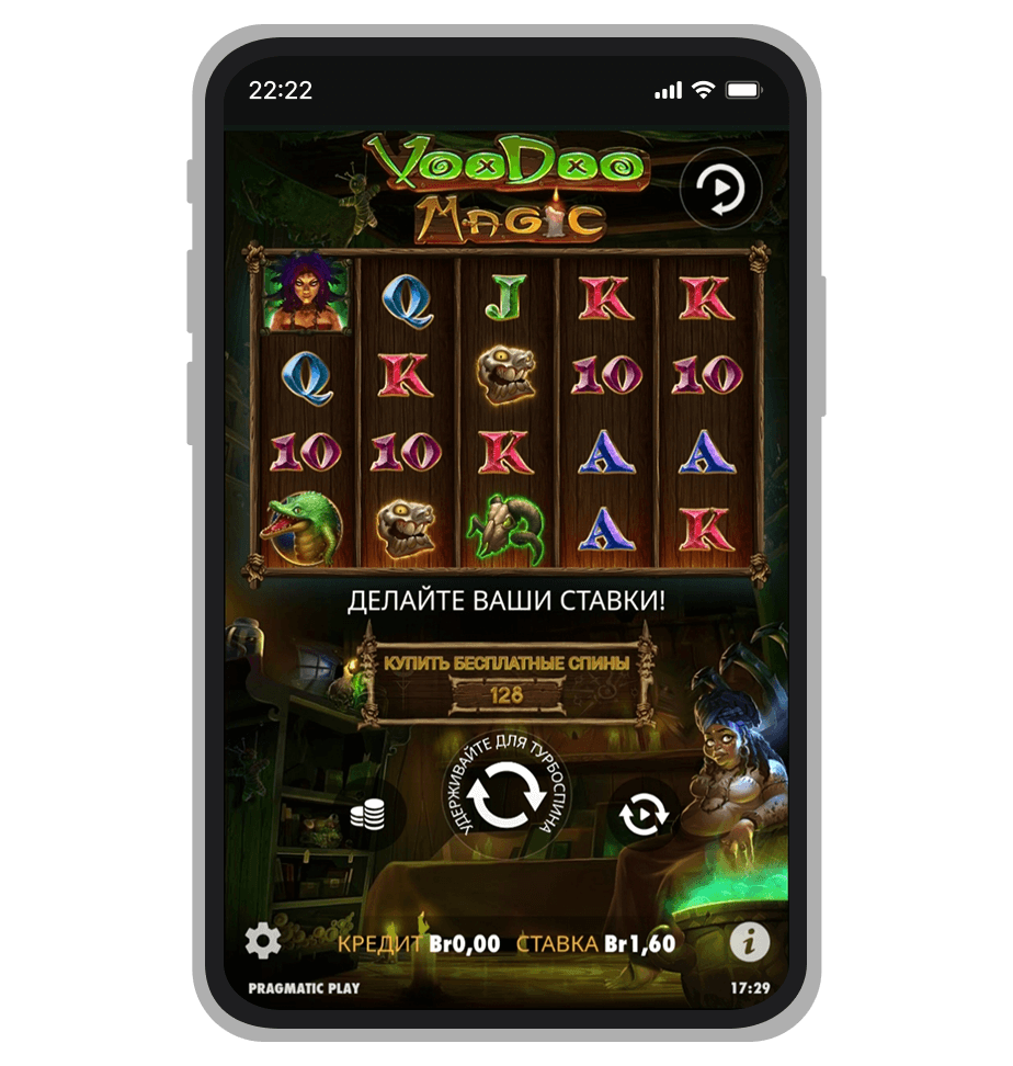 Видеослот Voodoo Magic