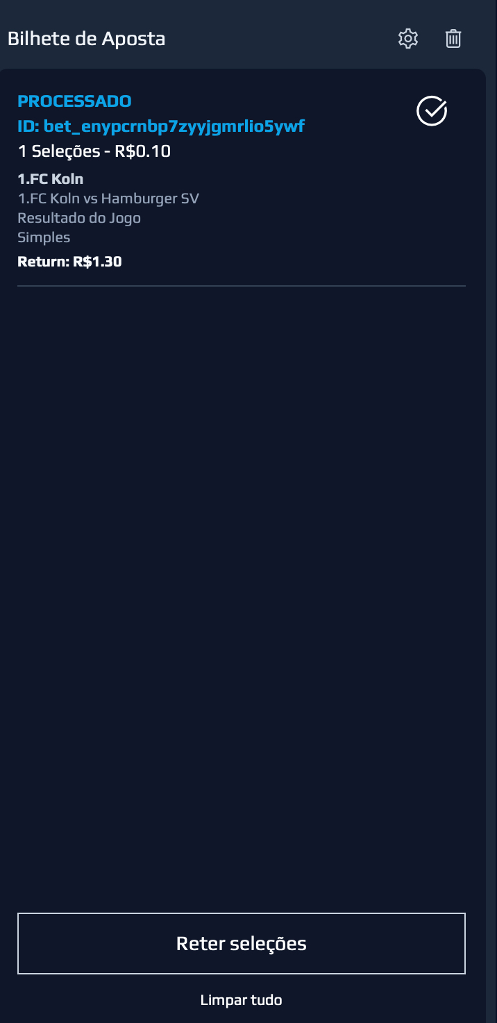 Aposta mínima aceita na NetBet é de R$0,1
