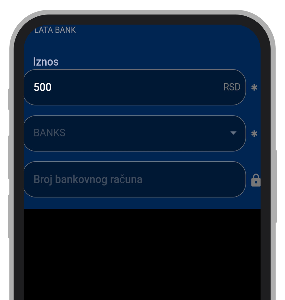 Taš Bet isplata na tekući račun