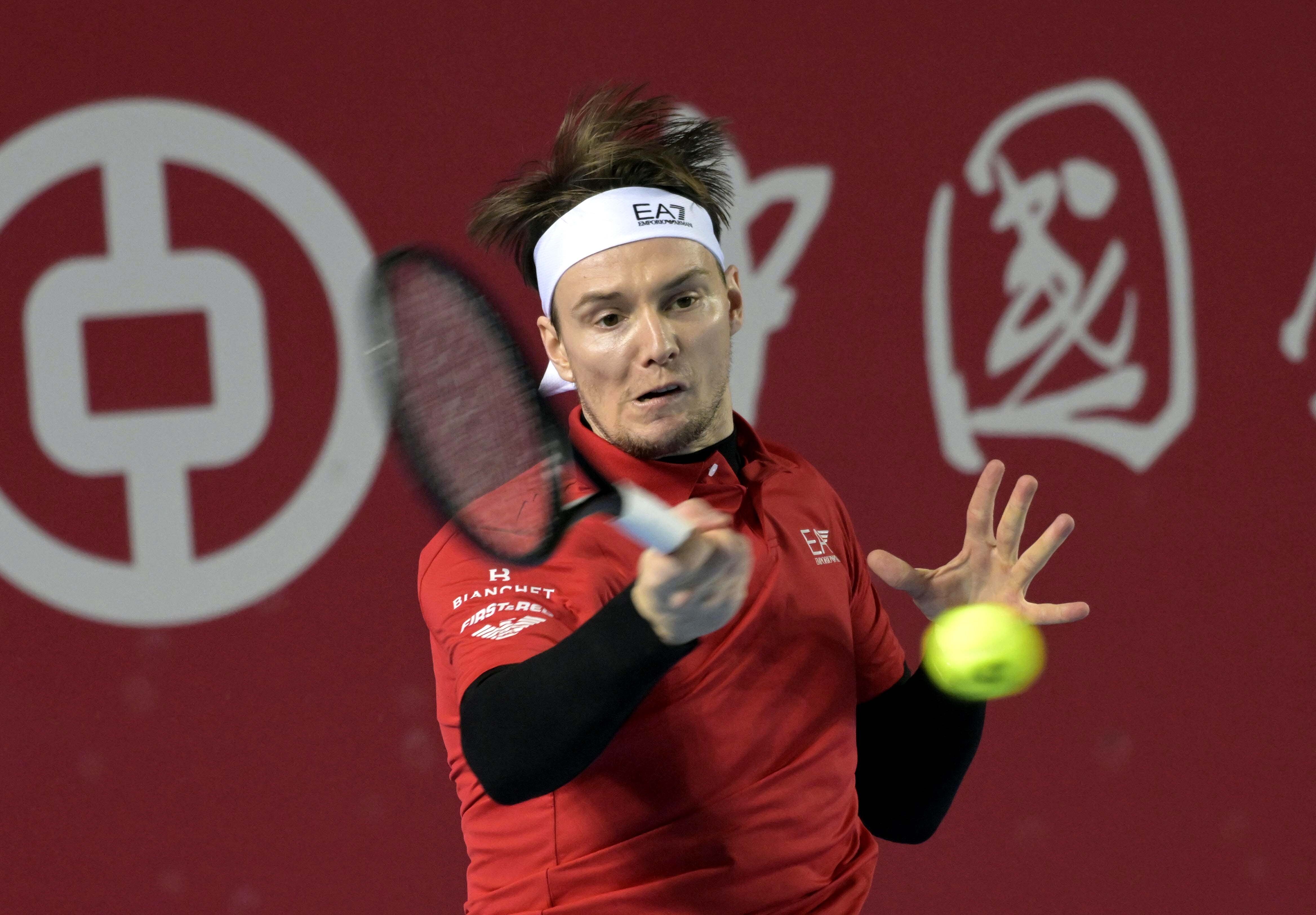 Бублик выиграл турнир ATP в Гонконге, победив Музетти в финале.