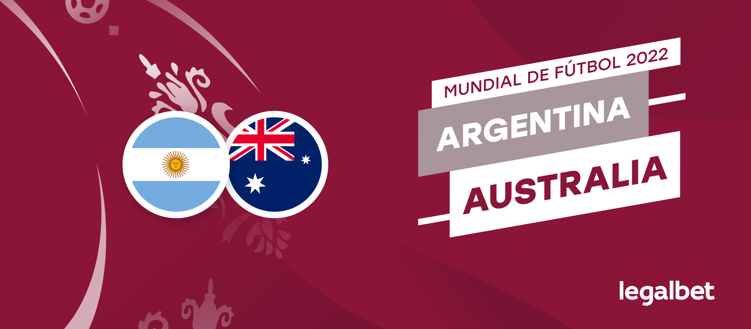 Apuestas y cuotas Australia - Argentina, Mundial 2022