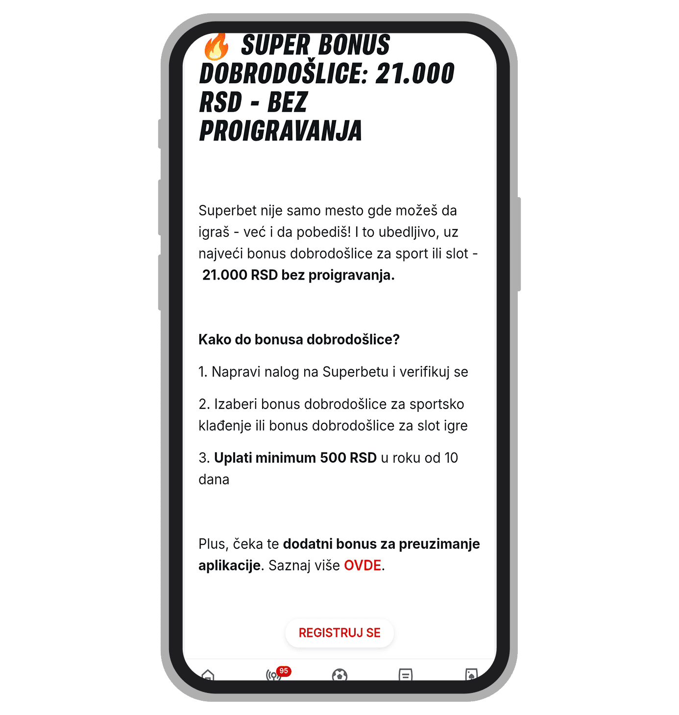 Uslovi kazino bonusa