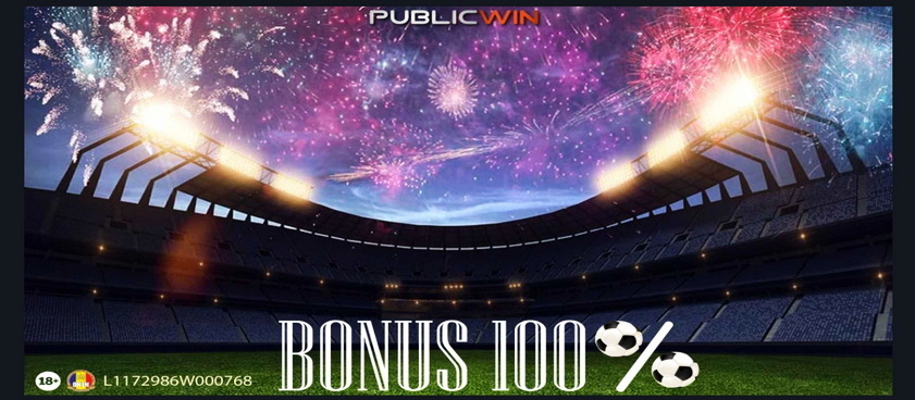 Doar azi ai la PublicWin o promotie beton! 100% bonus pana la 1.000 lei