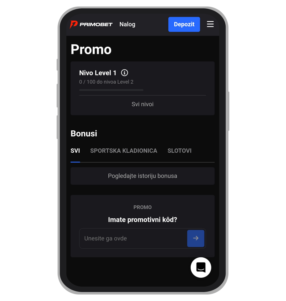 Unos promo koda