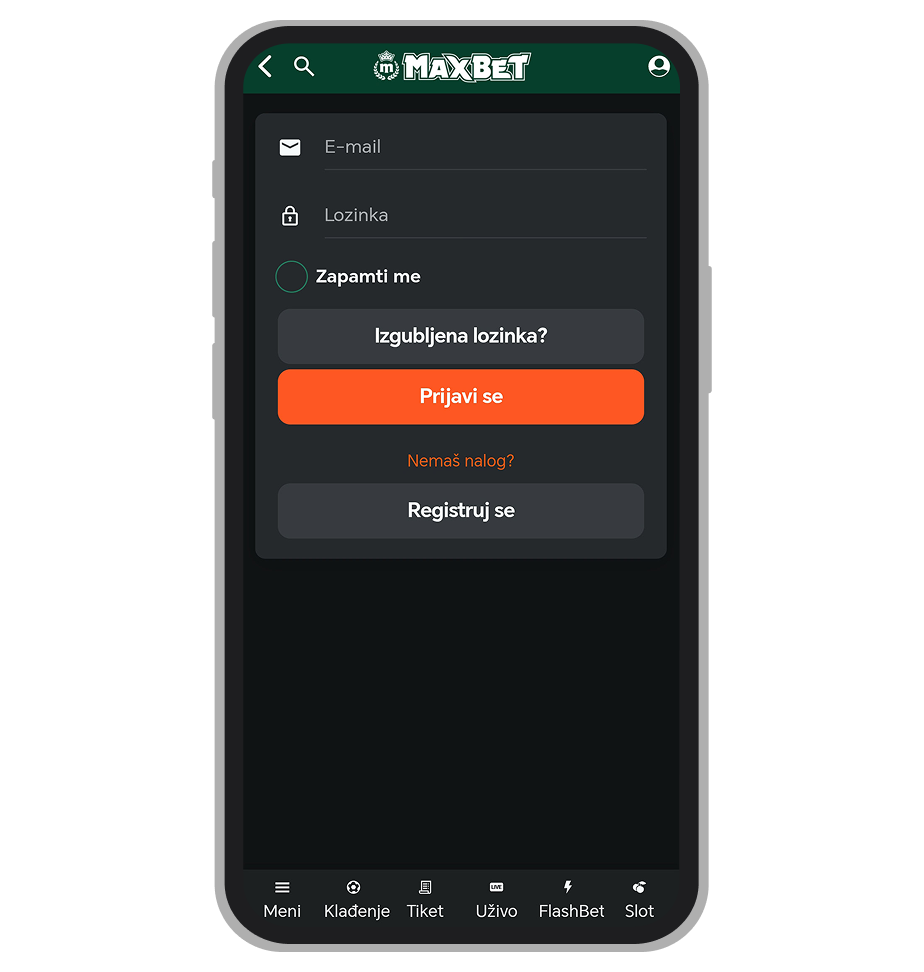 MaxBet prijavi se