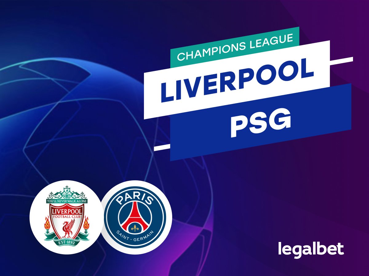 Legalbet.es: Pronóstico Liverpool vs PSG UEFA Champions League 2024-2025.
