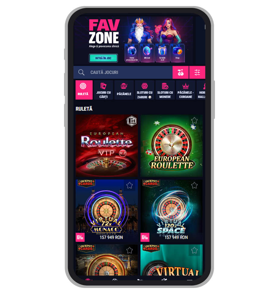 ruletă Favbet Casino