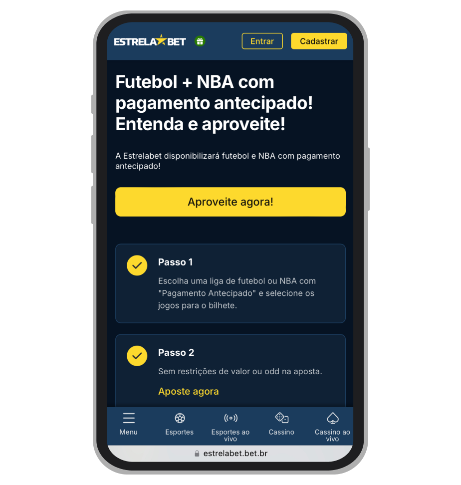 Oferta de Pagamento Antecipado