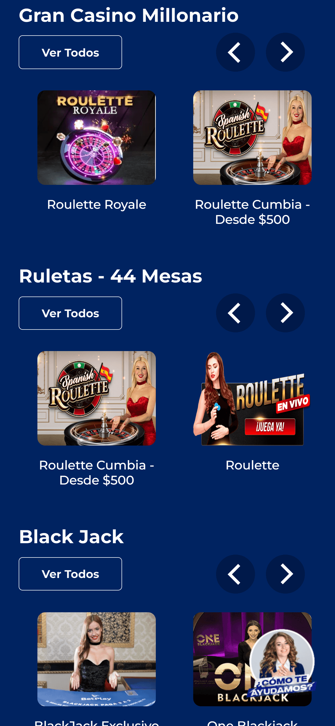 Casino en vivo