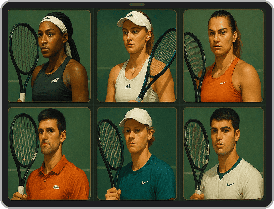 Favoritos de Wimbledon 2025 segundo as casas de apostas