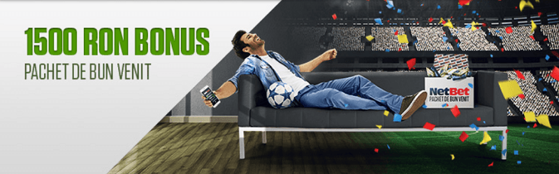 Netbet Bonus - 1500 RON la inregistrare