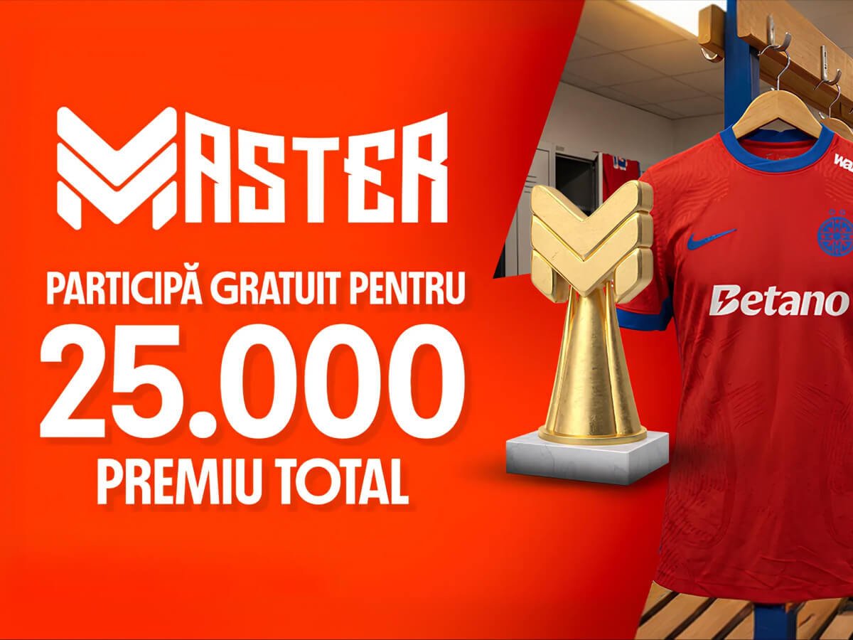 Сash bonus Betano 25000 RON.