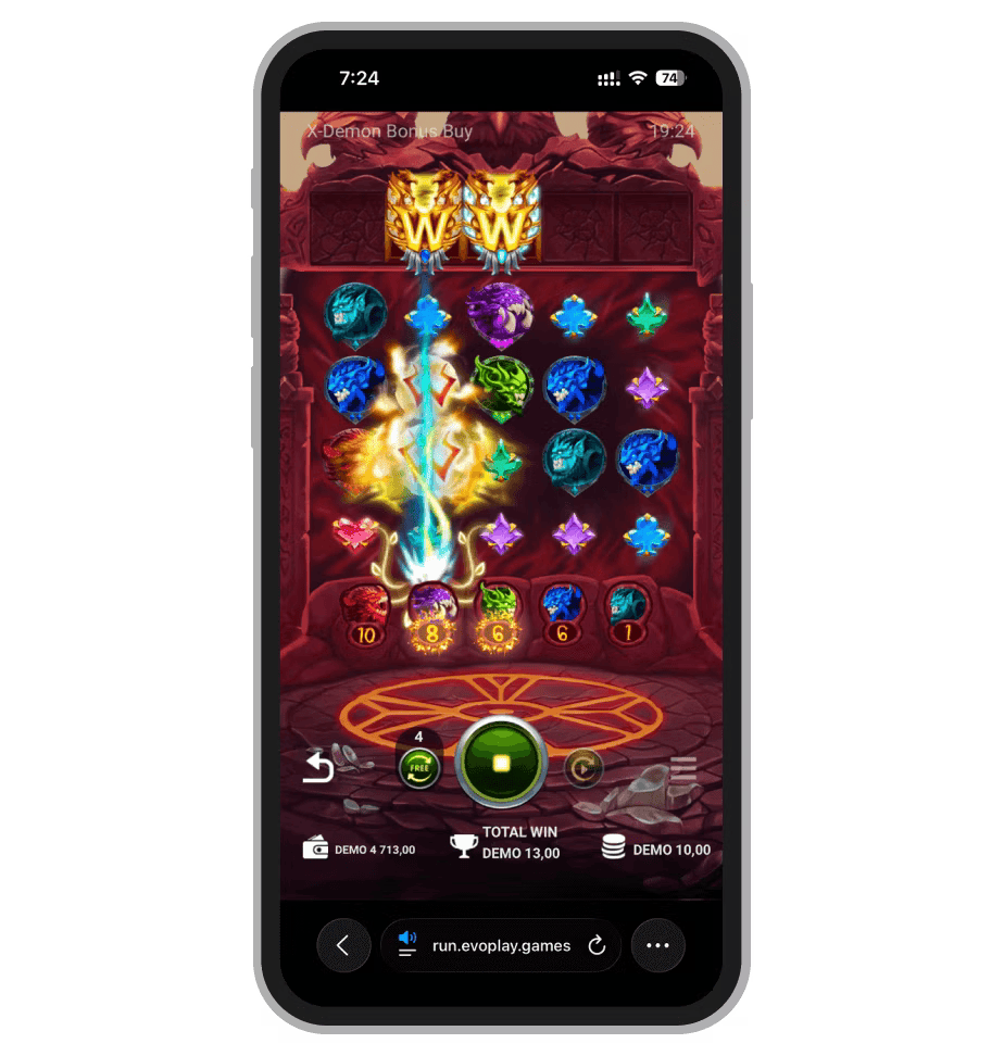 X-Demon Bonus Buy бонус-раунд