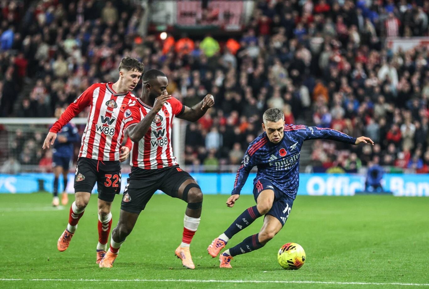 «Арсенал» прервал «сухую» победную серию, сыграв вничью с «Сандерлендом».