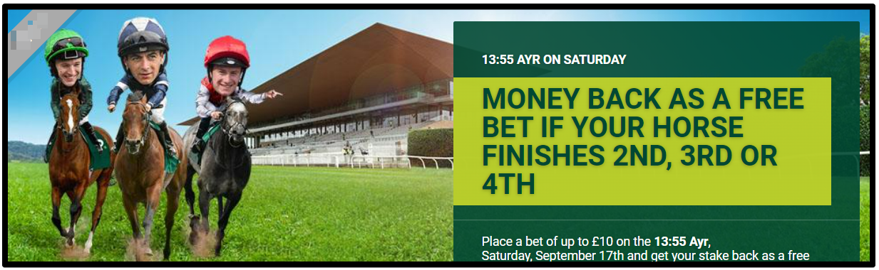 Paddy Power money back as a Free bet "if" offer.