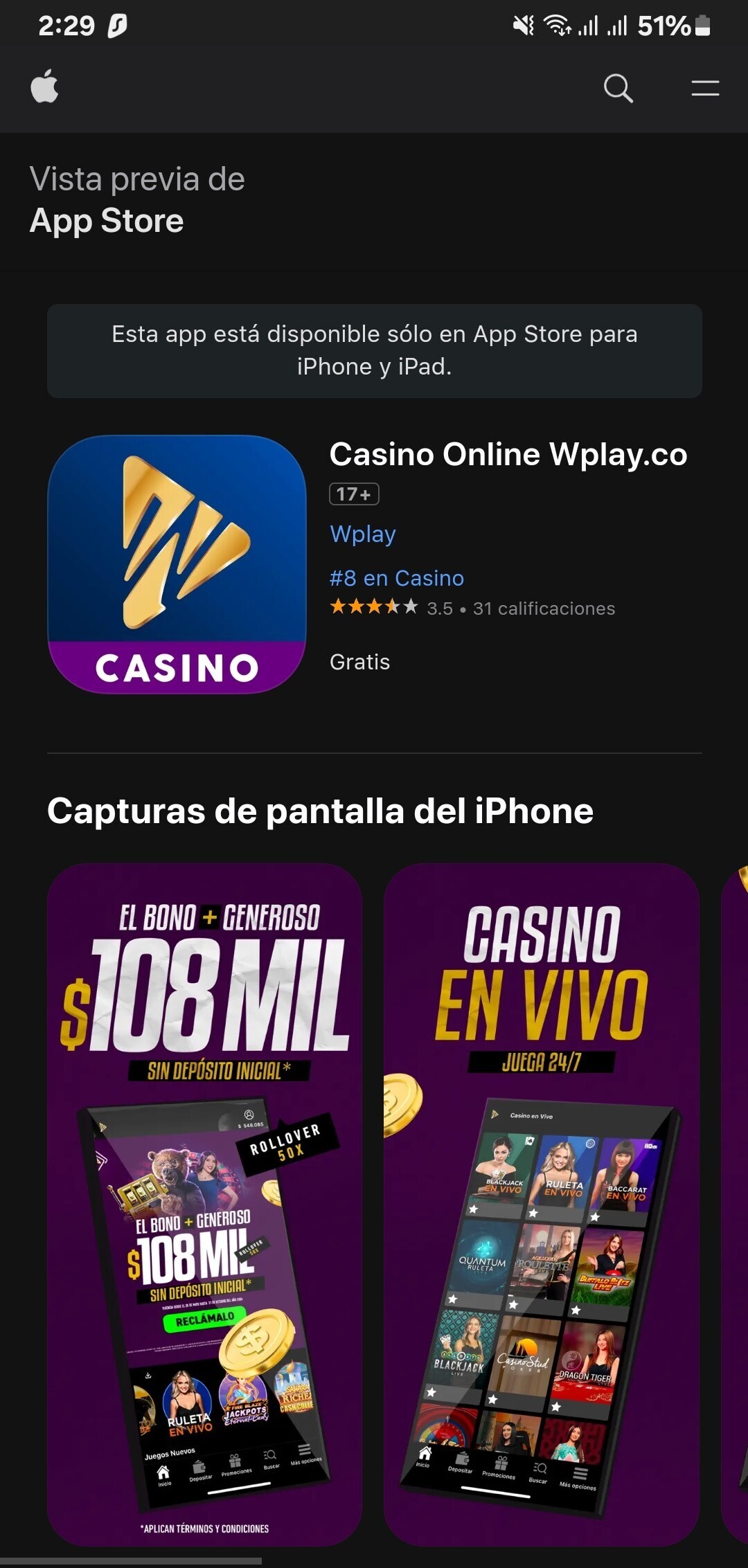 Wplay App Store