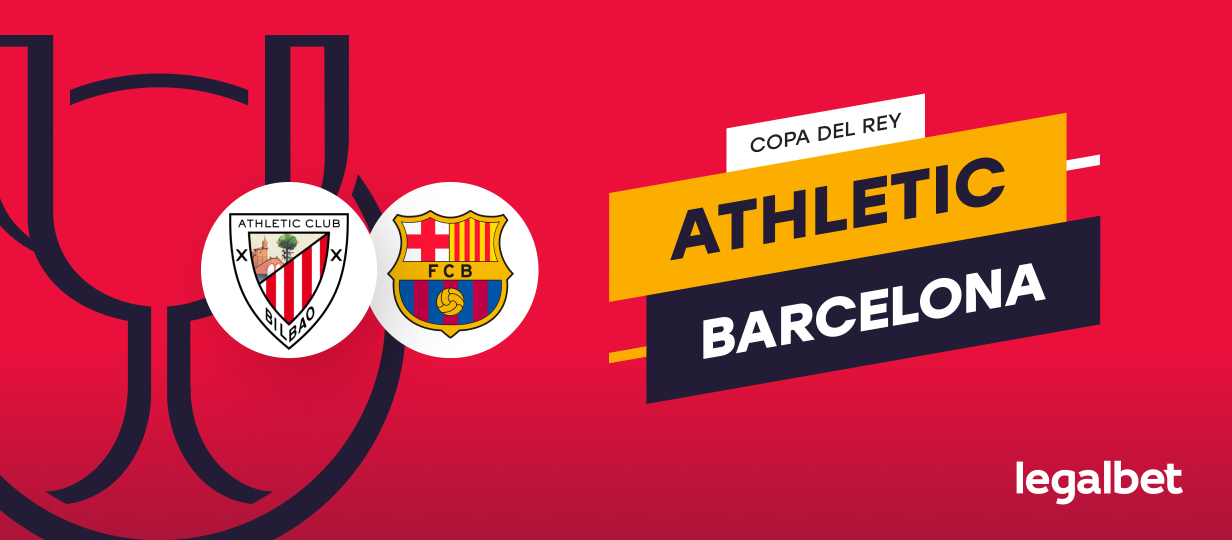 Apuestas y cuotas Athletic - Barcelona, Copa del Rey 2023/24
