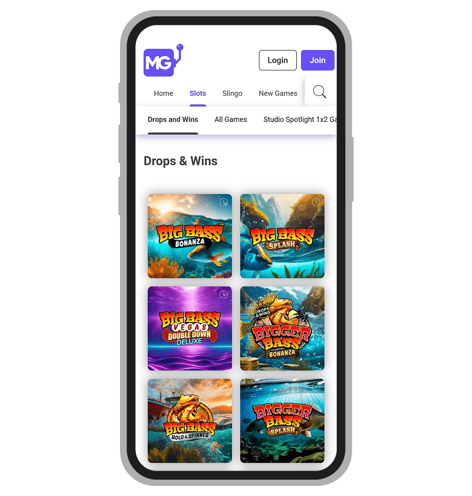 Drops&Wins slot machines