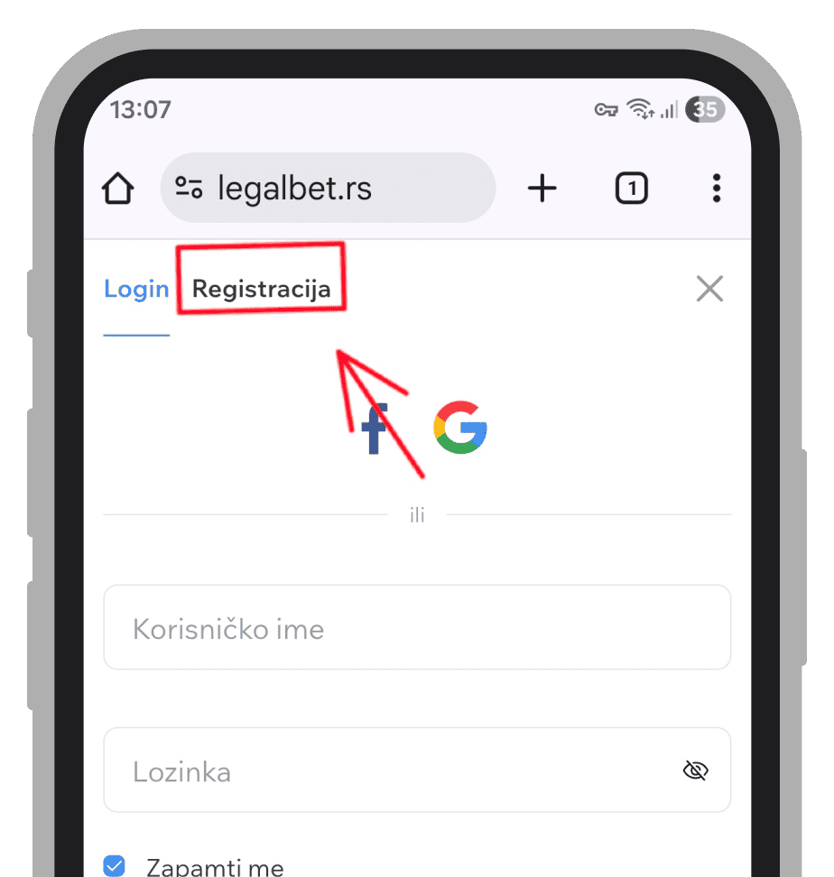 Registracija