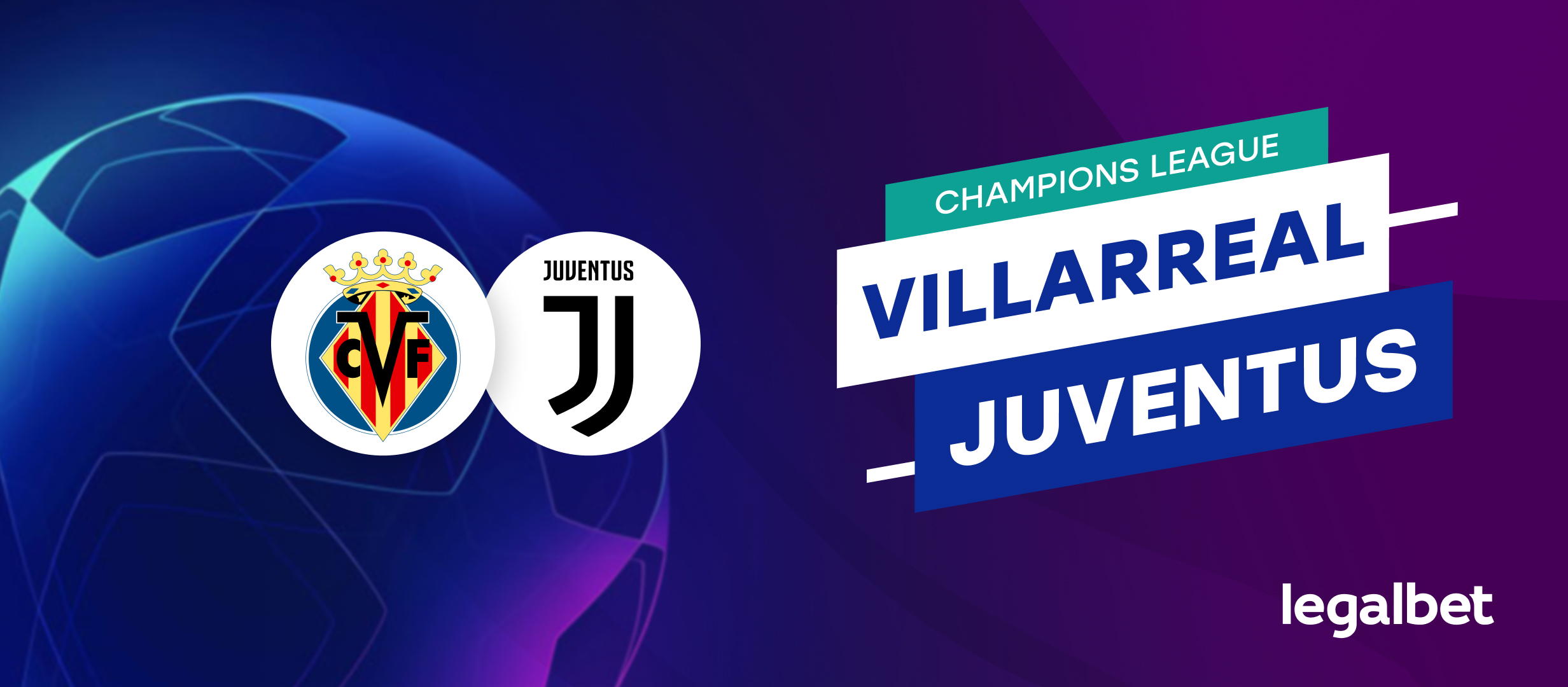 Apuestas y cuotas Villarreal - Juventus, Champions League 2021/22