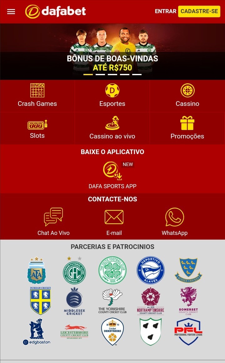 Acesse o site Dafabet apostas online